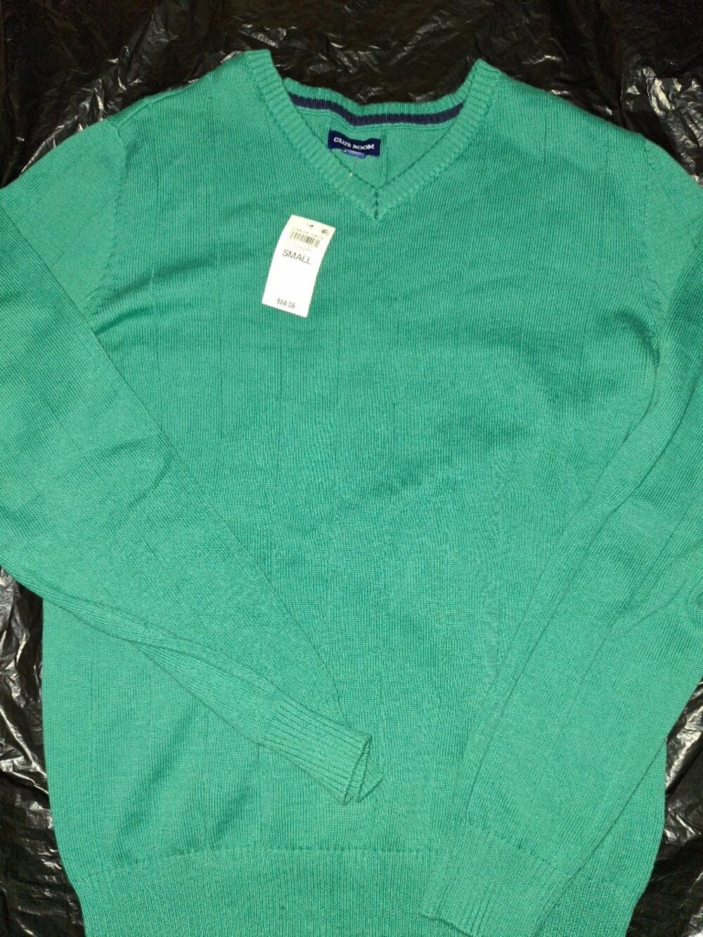 Club Room V-Neck Sweater Mens Small